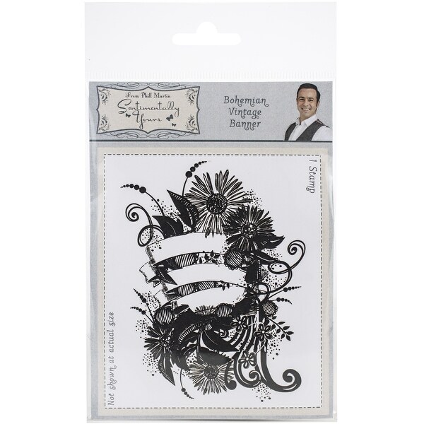 2.5x2.5 Varies by Letter Clear Momenta 29686 Stamp