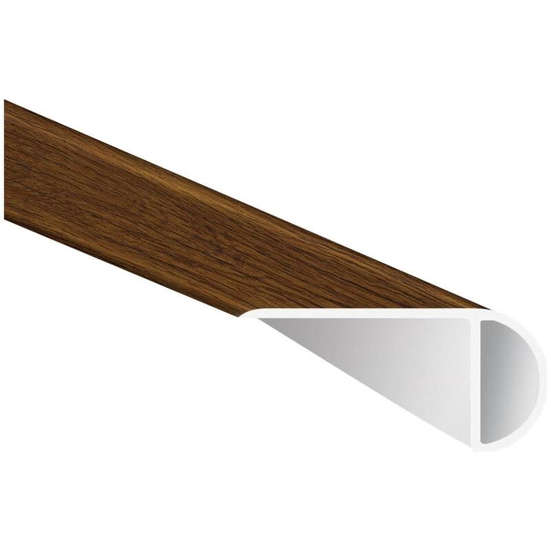 Ackland AKVTV-OSN-3 Ackland Vinyl Trims 94" x 2" Vinyl Glue Down or - Vintage Mahogany