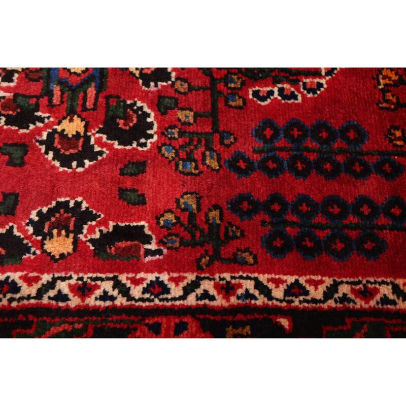 ECARPETGALLERY Hand-knotted Anadol Red Wool Rug - 3'8 x 11'5