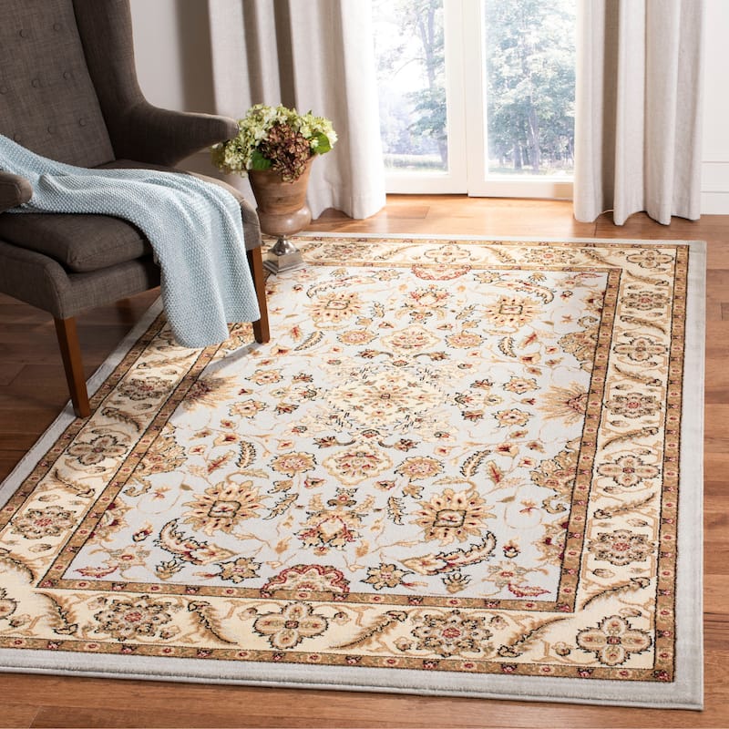 SAFAVIEH Lyndhurst Agneza Traditional Oriental Rug - 5'3" x 7'6" - Grey/Beige - Rectangle