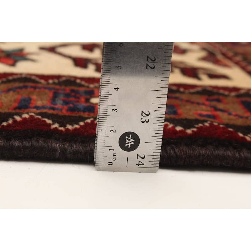 ECARPETGALLERY Hand-knotted Konya Anatolian Red Wool Rug - 3'9 x 9'10