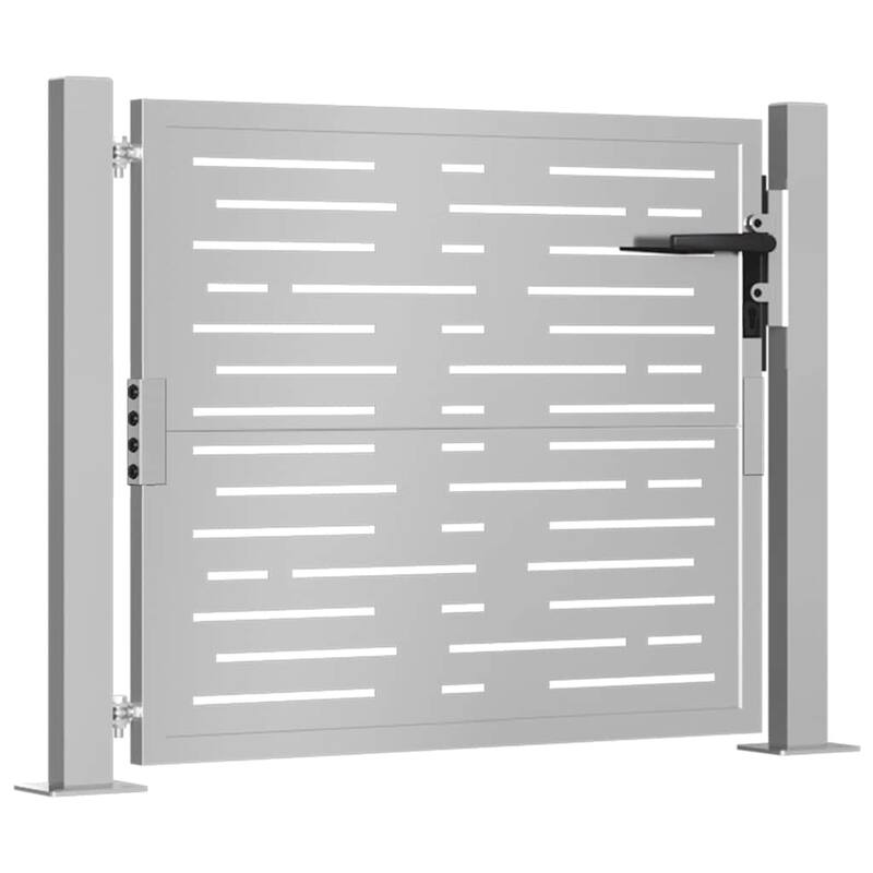 vidaXL Garden Gate Corten Steel Square Design