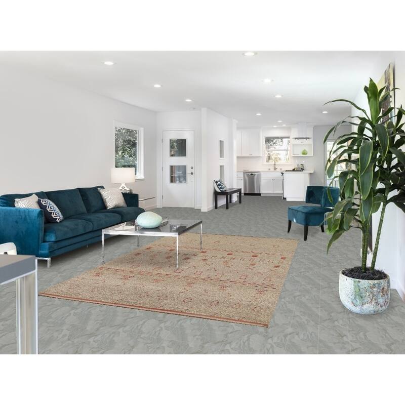 Earth Tone Moroccan Oriental Area Rug Handmade Wool Carpet - 5'7"x 8'10"