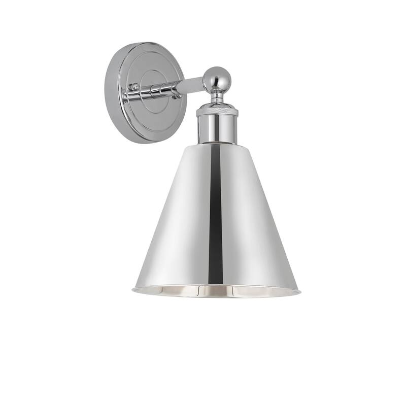 Innovations Lighting 616-1W-13-8 Ballston Sconce Ballston Cone 13" - Polished Chrome