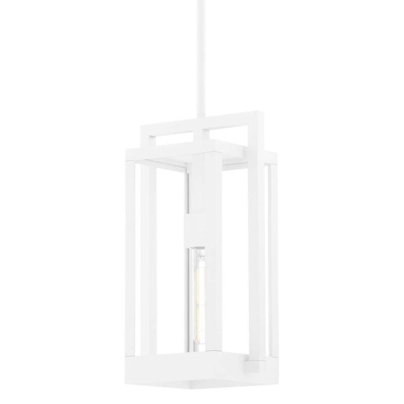 Quorum International 737-18 Marco 10" Wide Mini Pendant - White