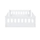 preview thumbnail 6 of 24, Wood Twin Size Floor Bed Toddler Bed Cribs with Surrounded Fences and Small Opening, Curved Design Protects Baby Kids Safe