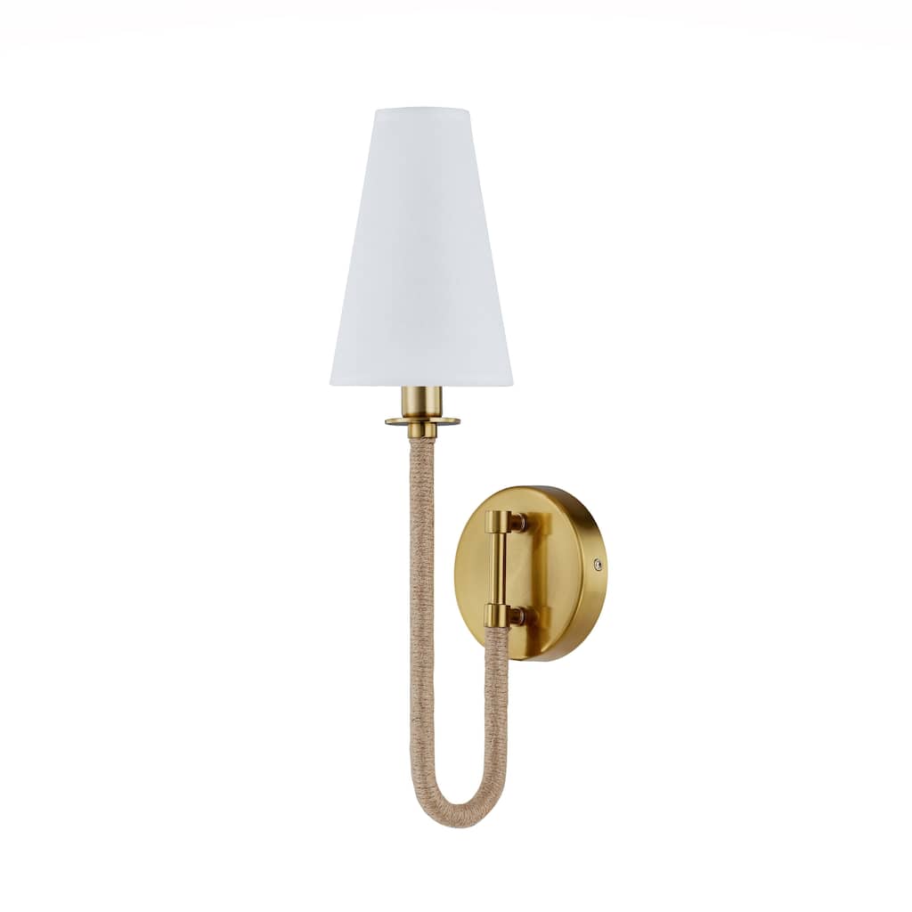 Tatum Metal Wall Sconce, Natural