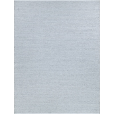 EXQUISITE RUGS Bintan Indoor/Outdoor Flatweave PET yarn Ivory/Grey Area Rug.
