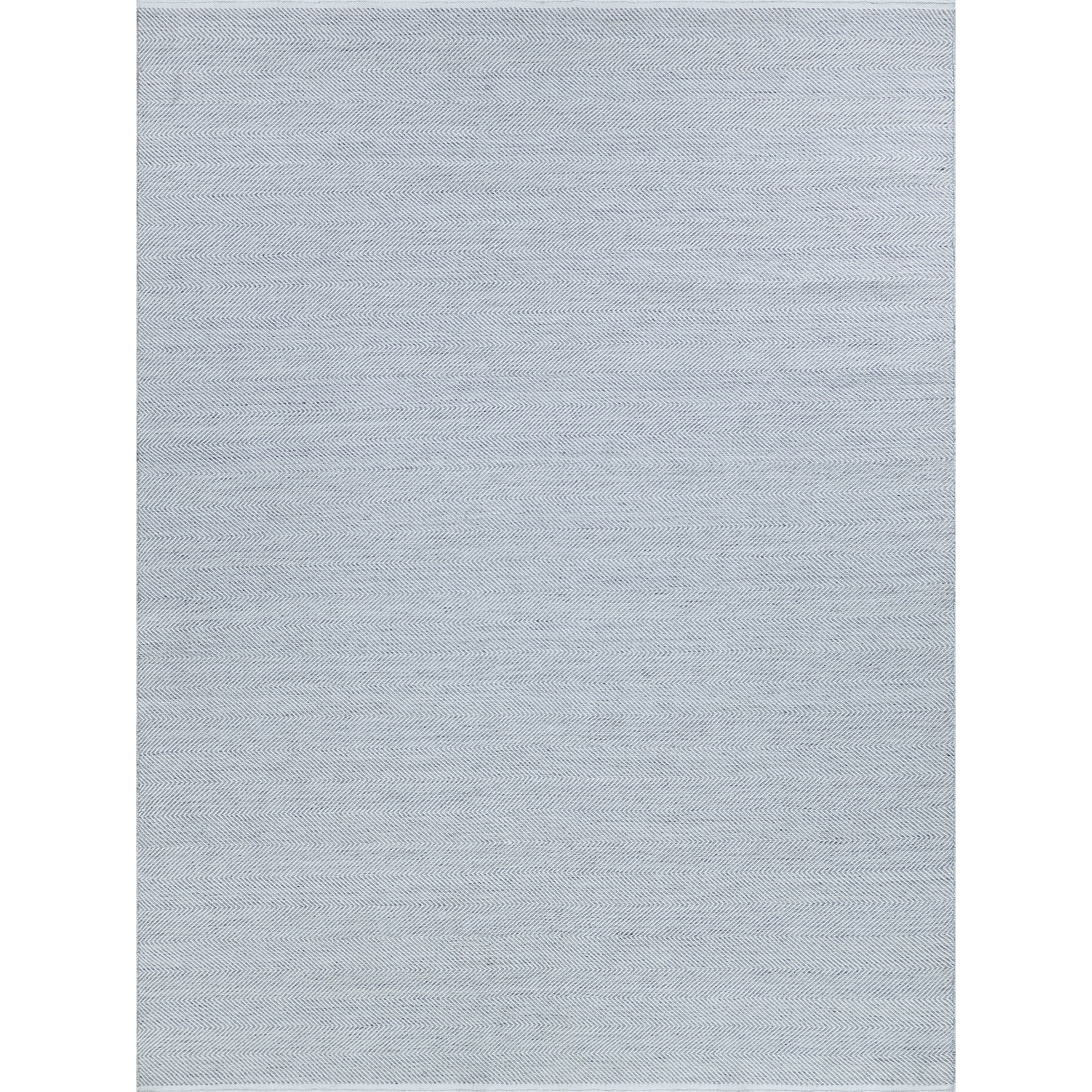 EXQUISITE RUGS Bintan Indoor/Outdoor Flatweave PET yarn Ivory/Grey Area Rug.