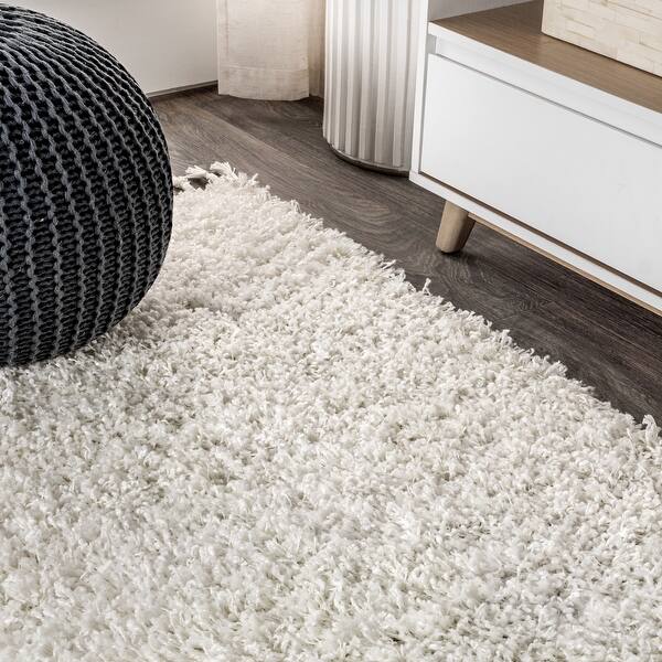 Mercer Plush Shag Tassel Area Rug On Sale Overstock 27416324