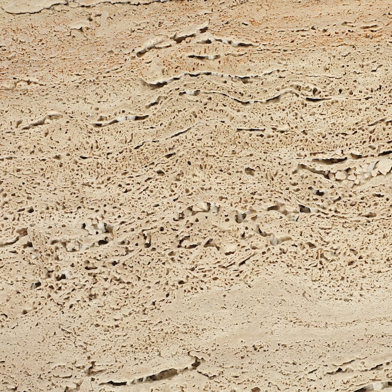 Stone Marble Accent Table Decorative Round Casual Style - 22" Ivory - 18" x 18" x 22"