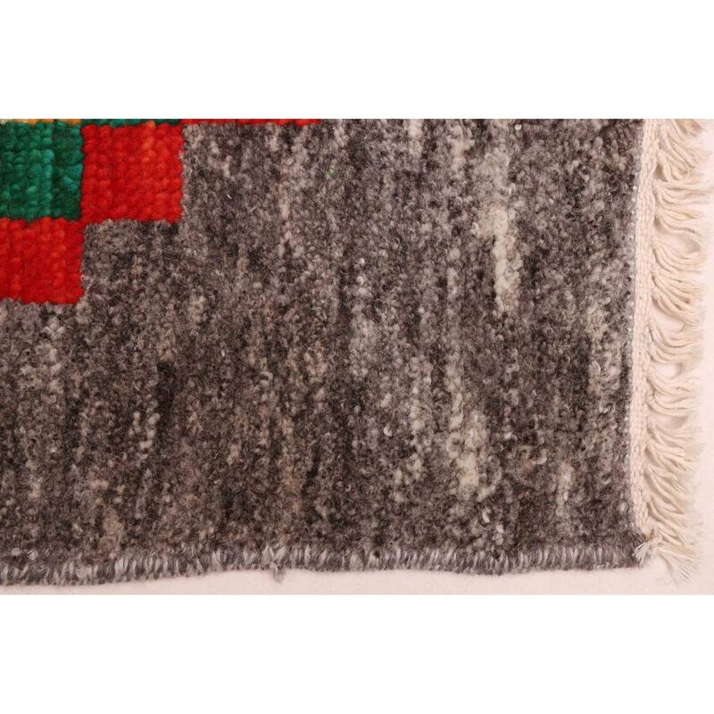 ECARPETGALLERY Hand-knotted Shalimar Dark Grey Wool Rug - 8'9 x 11'10