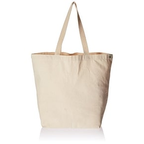 Eco-Bags Products Recycled Cotton Tote, Natural