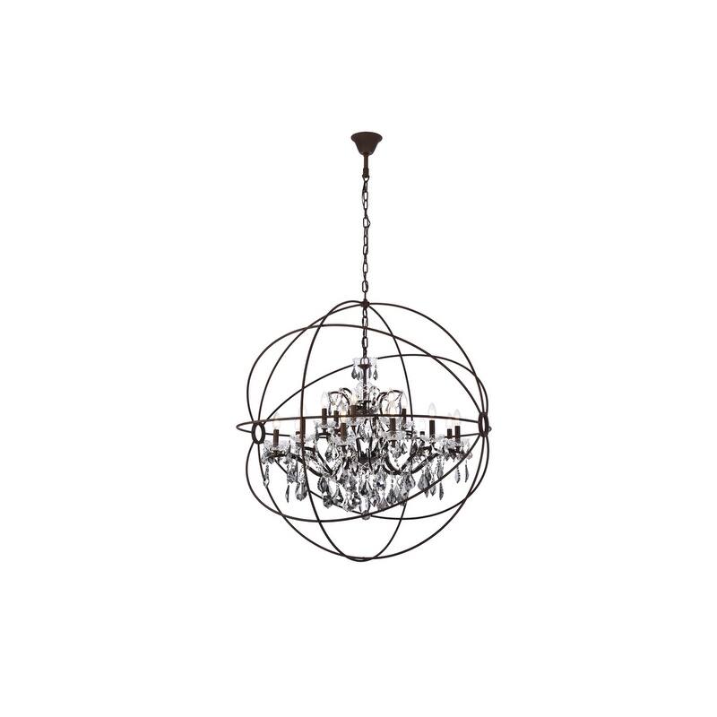 Royce Edge 18-Light Rustic Intent Chandelier
