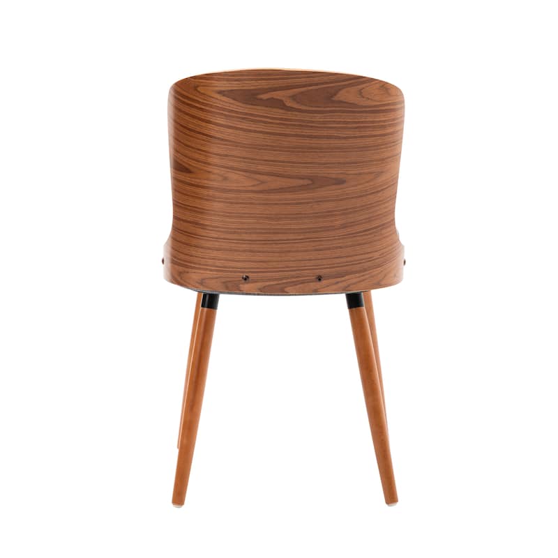 Porthos Home Karr Armless Dining Chairs Set of 2, Beech Wood Back & Legs