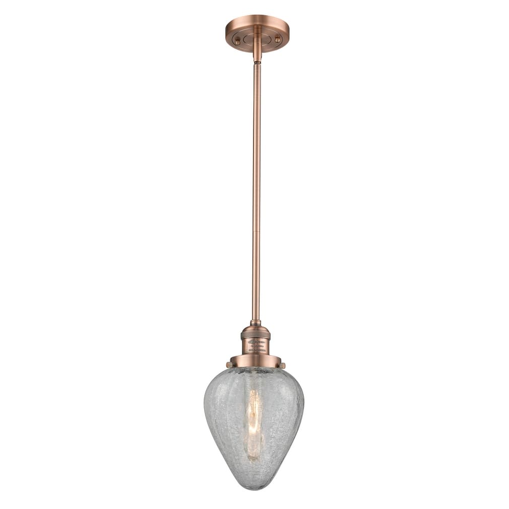 Innovations Lighting Geneseo Single Light 7" Wide Mini Pendant with