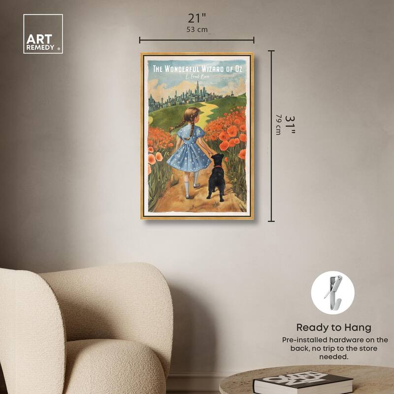 Wizard of Oz Classic Canvas by Art Remedy