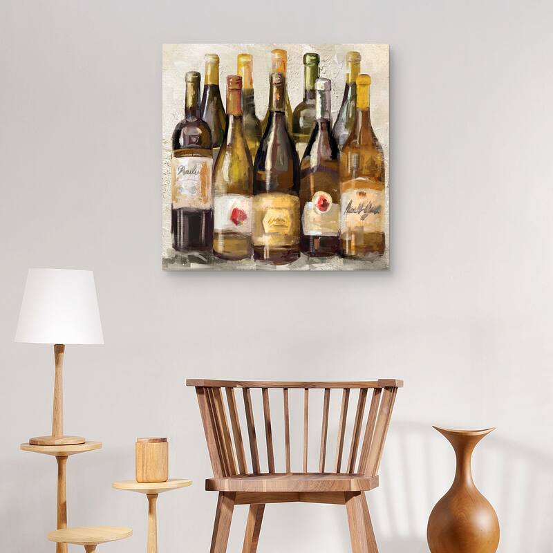 Vinology III by Studio Arts Canvas Art Print