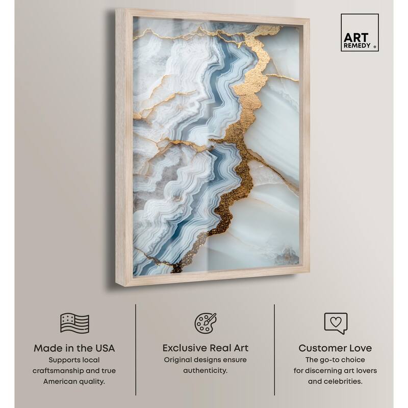 Denim Dreams II Shadowbox by Art Remedy