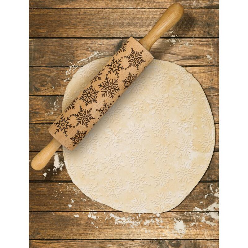 Mrs. Anderson's Baking Snowflake DesignRolling Pin
