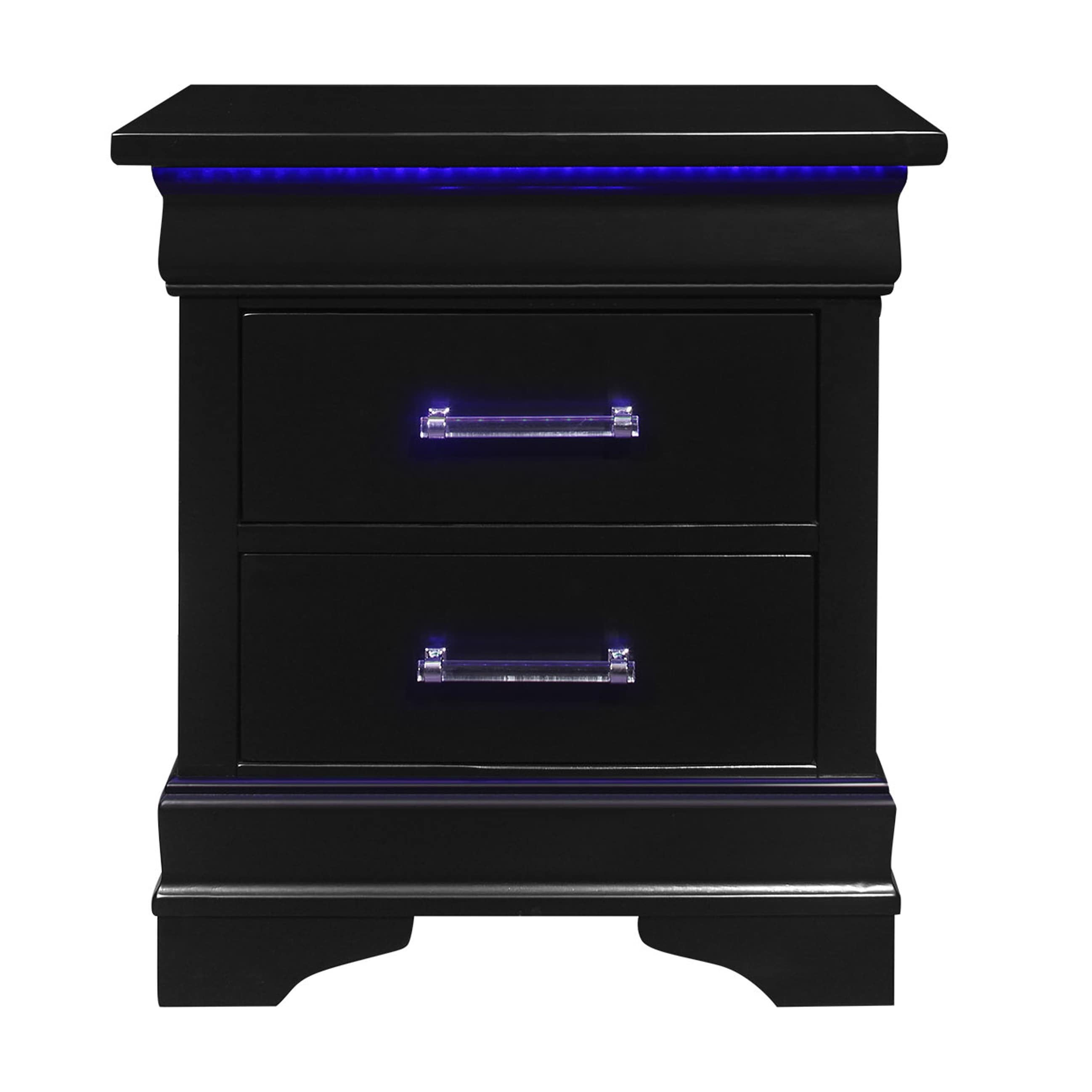 Black Assembled Nightstands Bed Bath Beyond