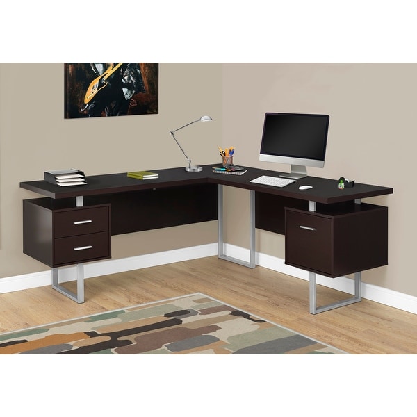 Monarch 7305 Cappuccino Left Or Right Facing 70nch Computer Desk. Opens flyout.