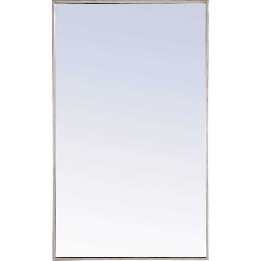 Elegant Lighting Eternity 40"x 24" Rectangular Metal Framed Wall