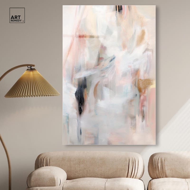 Drifting Colors II Acrylic by Art Remedy, Ready to Hang