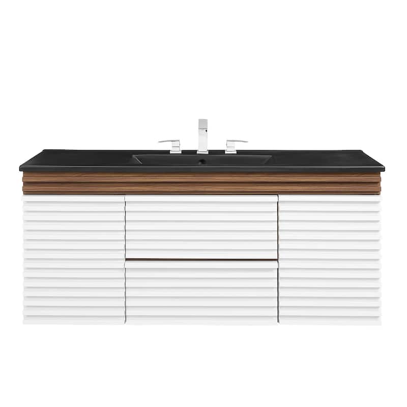 Render 48" Wall-Mount Bathroom Vanity