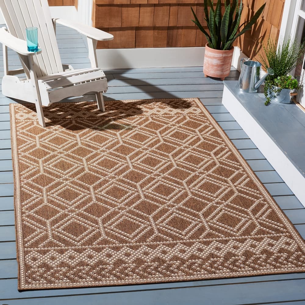 Martha Stewart by SAFAVIEH Washable Fulden Indoor/ Outdoor Waterproof Rug