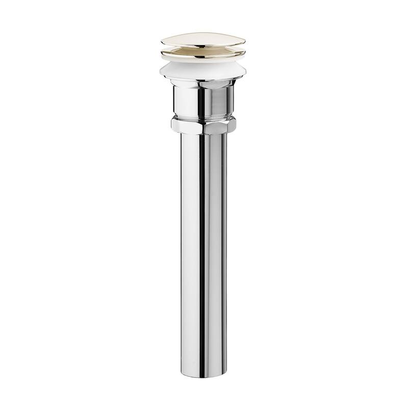 DXV Oak Hill Tub Waste with Overflow and Drain Assembly - Platinum Nickel
