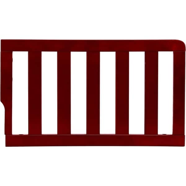 slide 2 of 5, Dream On Me Universal Convertible Crib Toddler Guard Rail Cherry