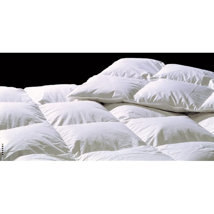 Highland Feather 600 Loft White Down Limoges Duvet/Comforter Summer/ All Season Fill 289TC Casing with Corner Ties
