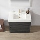 preview thumbnail 55 of 83, Huesca Bath Vanity with Composite Integral Sink Top without Mirror