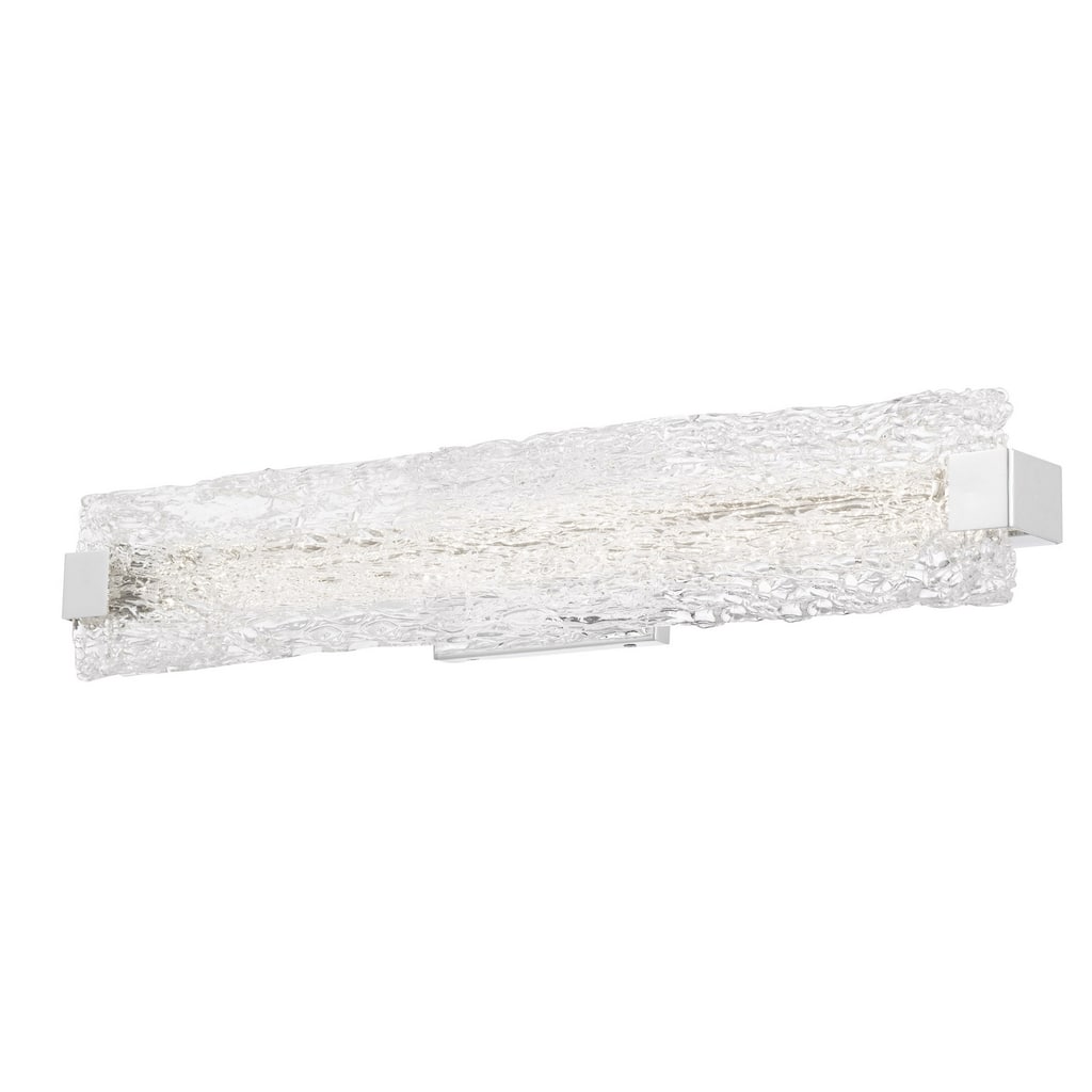 Winter LED Bathroom Vanity Light in Polished Chrome