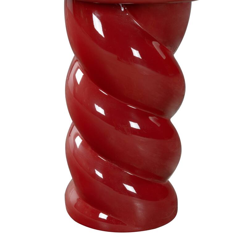 SAFAVIEH Couture Noelly Concrete Accent Table - 14"W x 14"D x 18"H