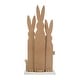 preview thumbnail 43 of 50, Glitzhome Easter Wooden Bunny Porch Decor Standing Rabbit Sign Decoration