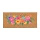 preview thumbnail 5 of 3, Welcome Spring Blossom Coir Mat 22" x 10"