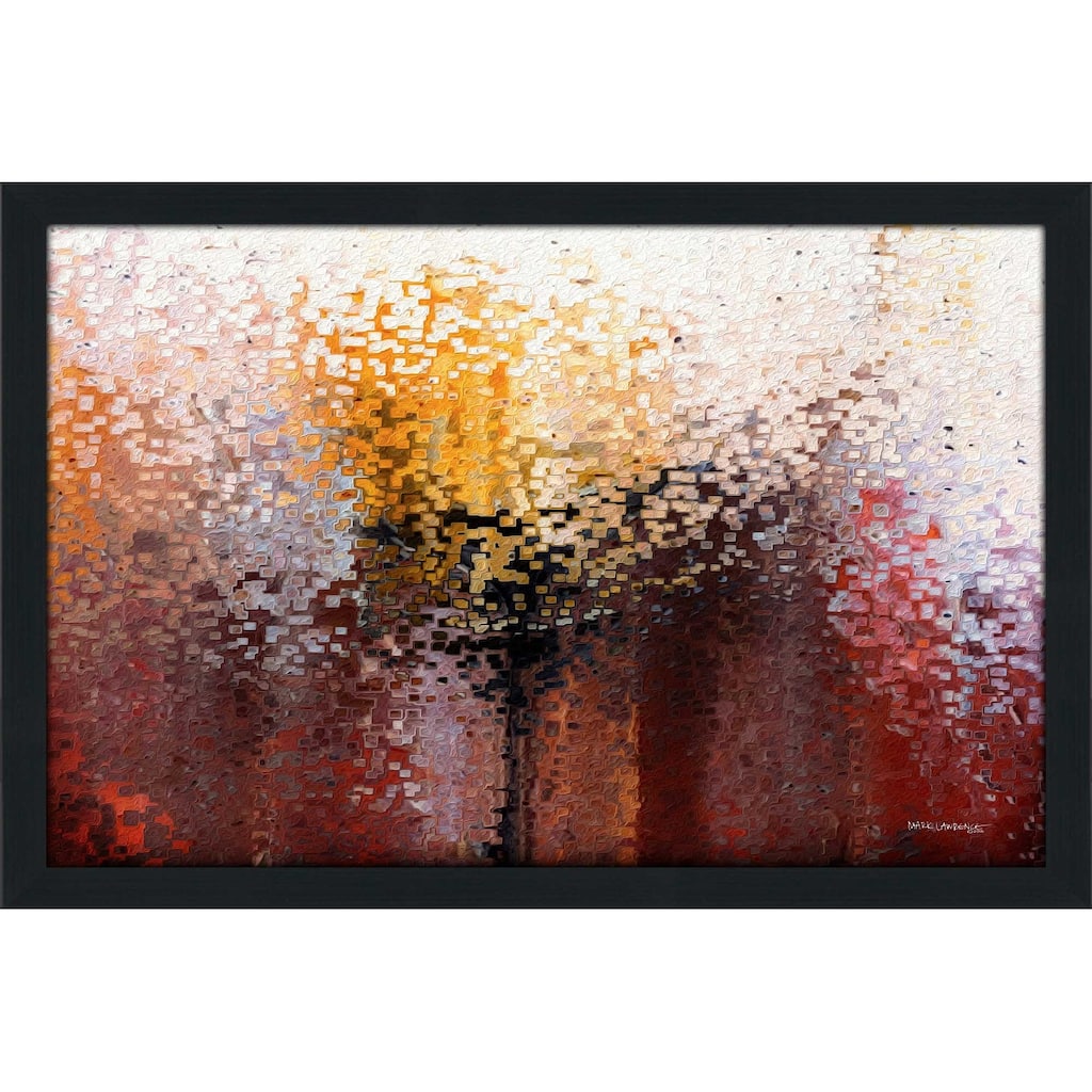 "Nahum 1 7 A Stronghold" by Mark Lawrence Print on Acrylic.