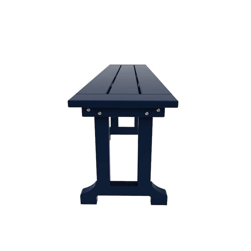 Laguna Hdpe All Weather Outdoor Patio 65" Bench