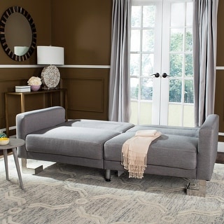 Safavieh Modern Foldable Grey Loveseat Sofa Bed