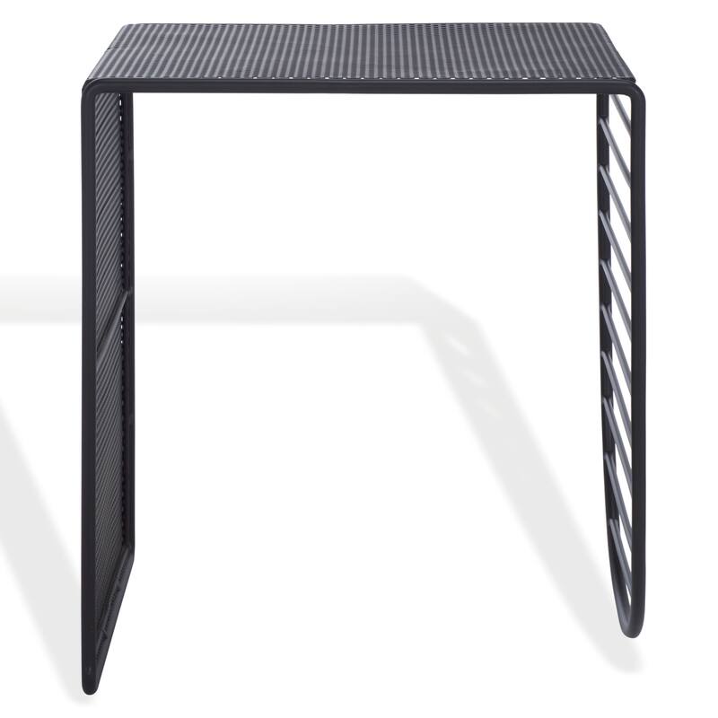 SAFAVIEH Couture Viktoria Metal Accent Table, Fully Assembled - 18"W x 16"D x 20"H