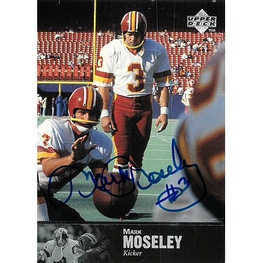 Shop Mark Moseley Signed 1997 Upper Deck Legends Washington