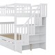 preview thumbnail 30 of 44, Stairway Twin-Over-Twin Bunk Bed with Trundle