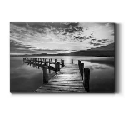 Evening Dock Premium Gallery Wrapped Canvas - Ready to Hang