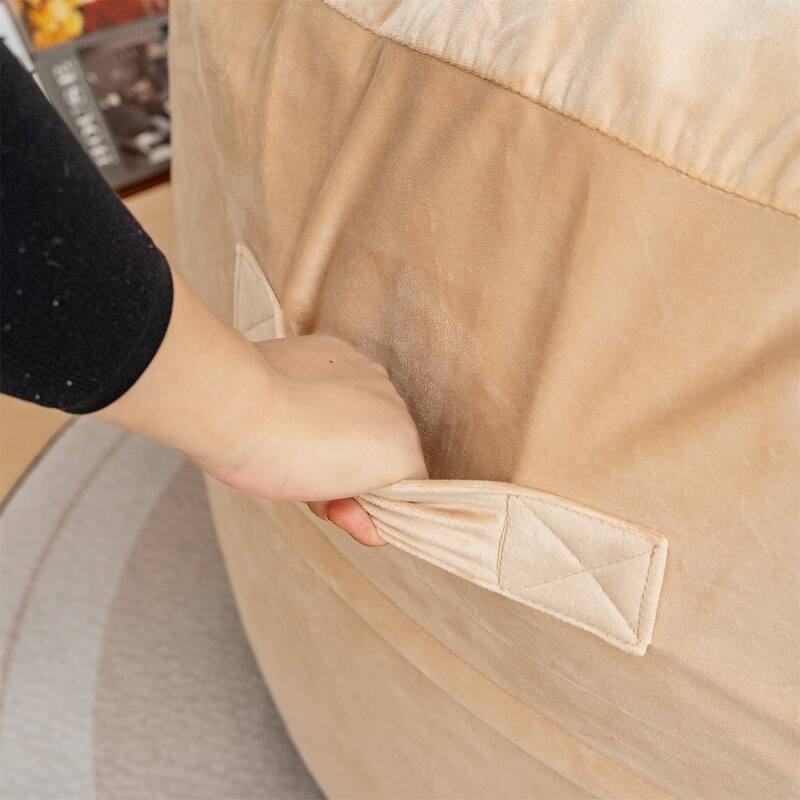 Giant 5' Memory Foam Furniture Bean Bag Chairs with Microfiber Cover