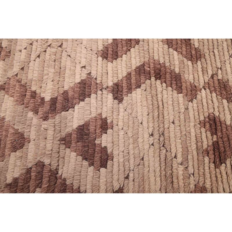 ECARPETGALLERY Hand-knotted Tangier Tan Wool Rug - 5'6 x 7'6