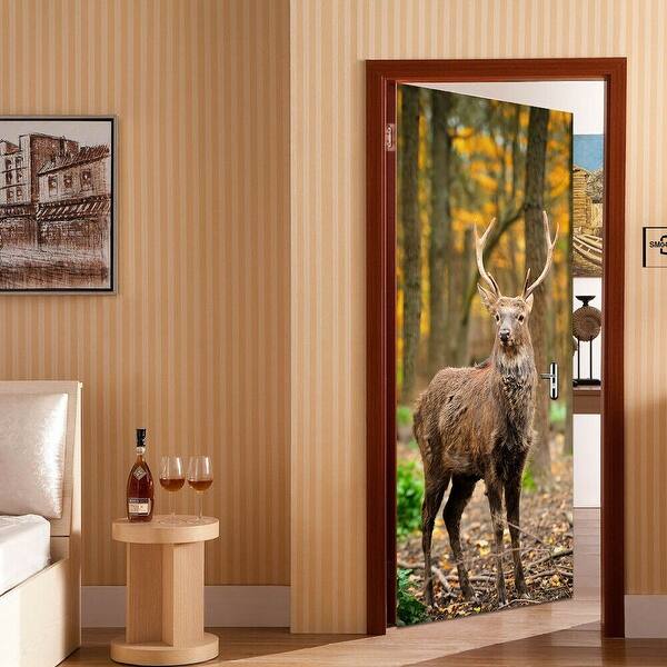 Dekoration Walplus Moon And Stars Door Mural Self Adhesive Stickers Decal Home Decorations Mobel Wohnen Anakui Com
