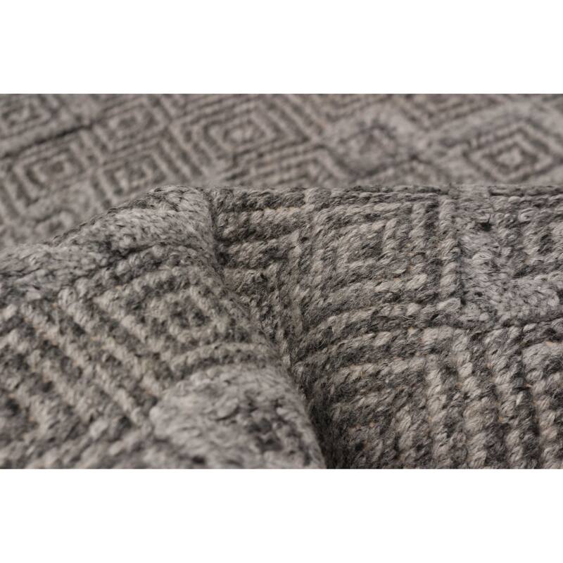 Nevada Grey Kilim 4'11" x 7'6" - 4'11 x 7'6