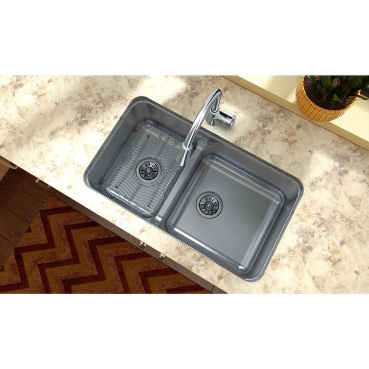 Elkay 10-1/8" L x 14-1/4" W Stainless Steel Basin Rack - Stainless Steel